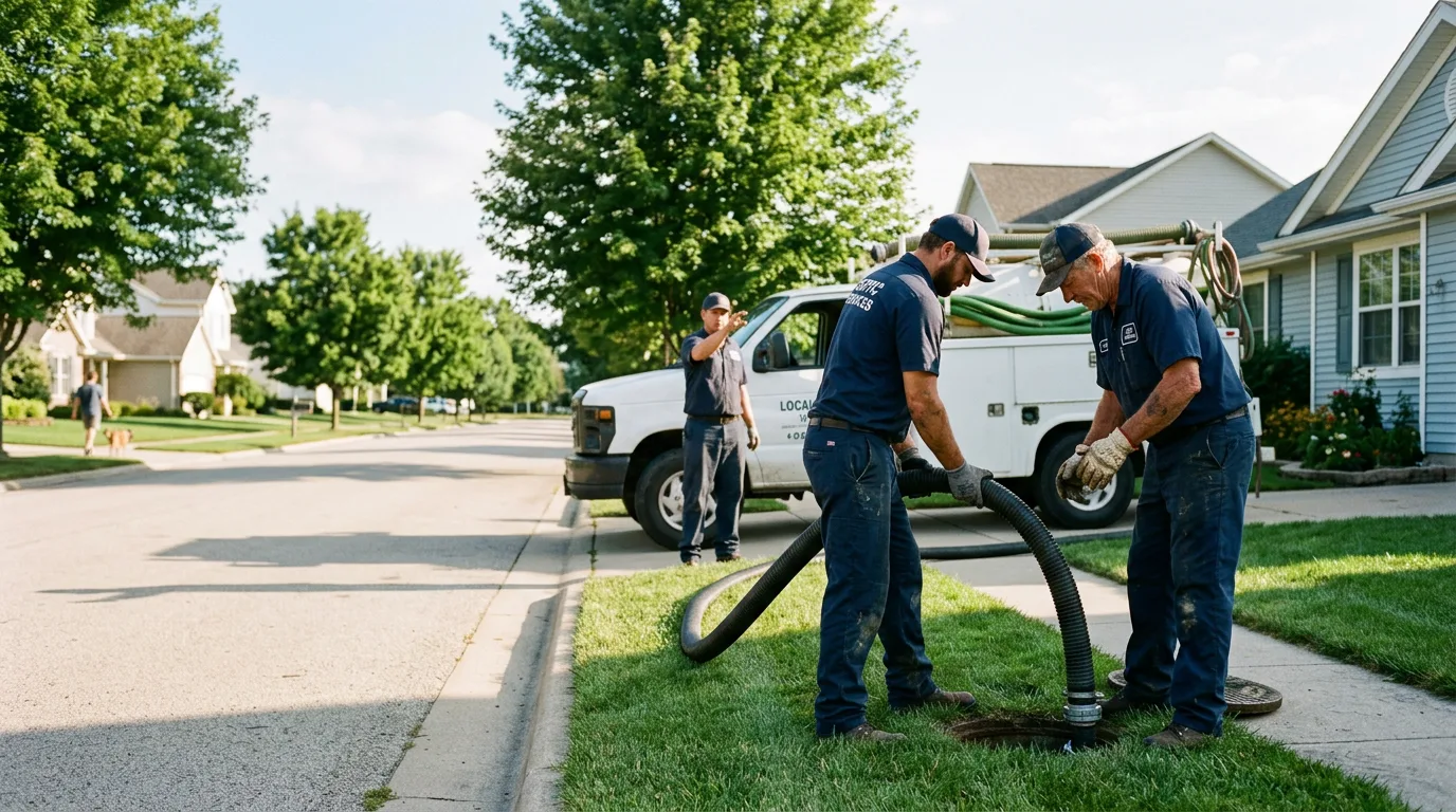 Septic Tank Cleaning in Blooming Grove, TX